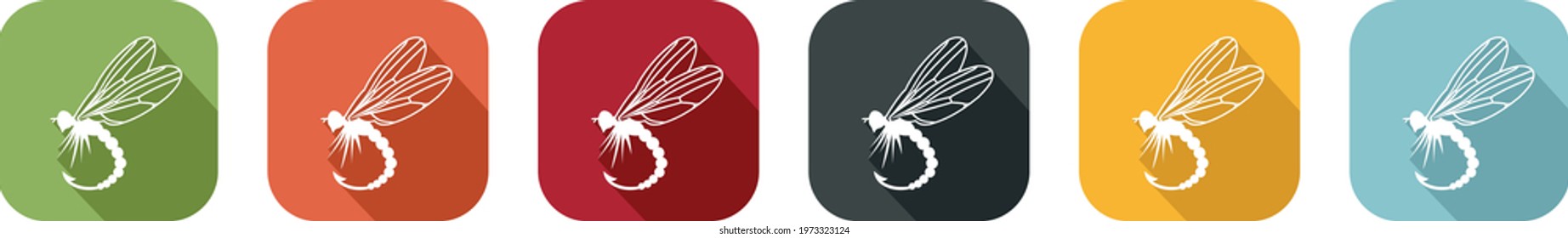 Icon of a bait on a fishing hook