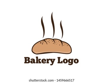 Icon Bakery, Bread, Resaturant, Food Logo Vector