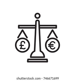 icon balance compare money business