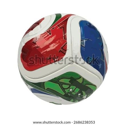icon ball logo design red blue green colors vector template element isolated white background