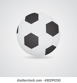 Icon ball out of hexagons.