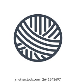 Icon of a ball of yarn