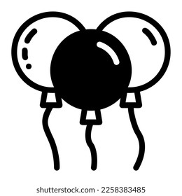 Icon balloons illustration can be used for web app info graphic etc