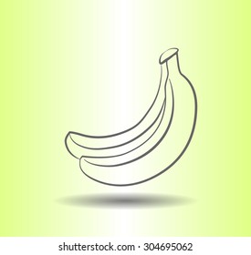 icon of banana