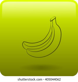 icon of banana