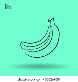 icon of banana