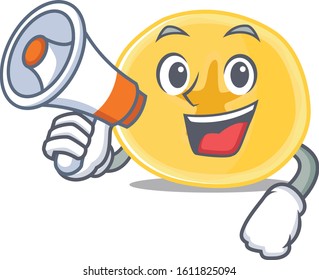 An icon of banana chips having a megaphone