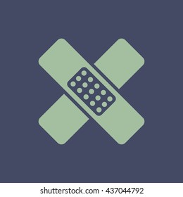 Icon of Bandage . Eps-10.
