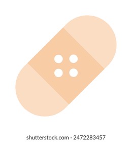 Icon of bandage in trendy style, ready for premium use