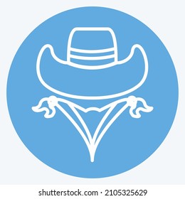 Icon Bandit - Blue Eyes Style - Simple illustration, Good for Prints , Announcements, Etc