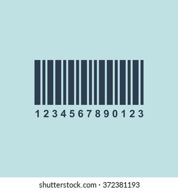 Icon of Bar Code. EPS-10.