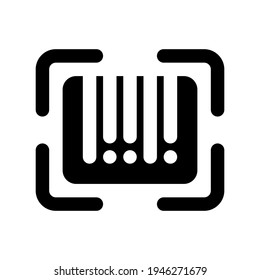 Symbol Strichcode mit Stilsymbol