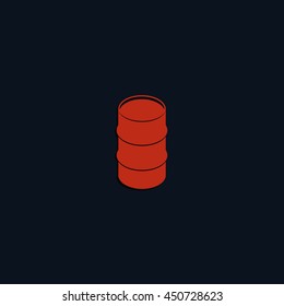 Icon barrel of oil.