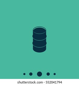 Icon barrel of oil.