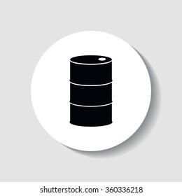 Icon barrels of oil.
