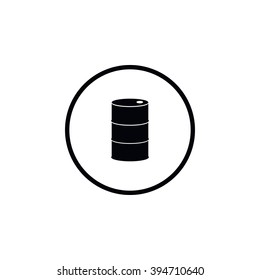Icon barrels of oil.