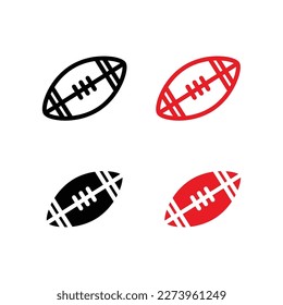 Icon baseball ball in play baseball set vector