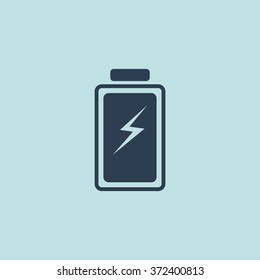 Icon Of Battery. EPS 10
