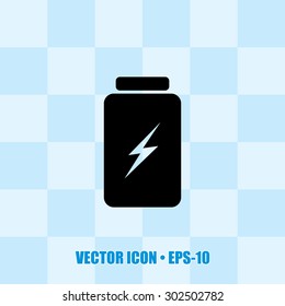 Icon of Battery For Mobile & Web. Eps-10.