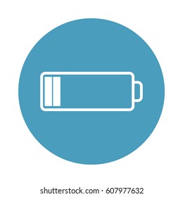 Icon battery. Modern design. Vector illustration EPS10.