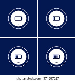 icon battery for Web and Mobile