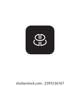icon bb modern, simple, abstract