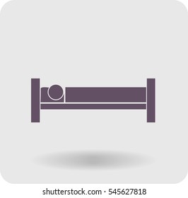 icon of bed