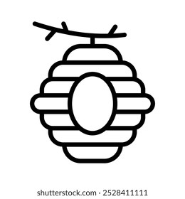 An icon of the beehive symbolizes honey production, bees, pollination, and nature conservation efforts.