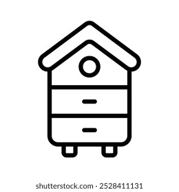 An icon of the beehive symbolizes honey production, bees, pollination, and nature conservation efforts.