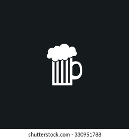 Icon of beer mug.