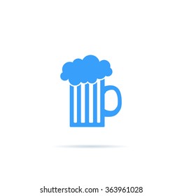 Icon of beer mug.