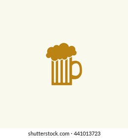 Icon of beer mug.