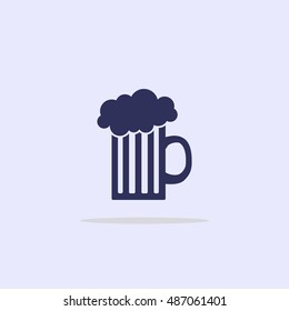 Icon of beer mug.