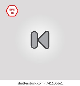 the icon to the beginning of the track