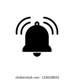 Icon of Bell, Alarm, Notification, Reminder. Editable vector stroke 64x64 Pixel. 