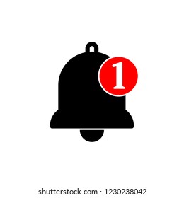 Icon of Bell, Alarm, Notification, Reminder. Editable vector stroke 64x64 Pixel. 