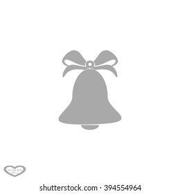 Icon of bell with bow