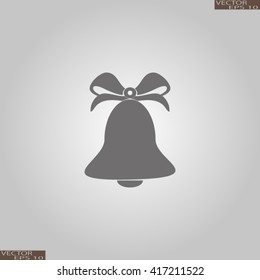 Icon of bell with bow