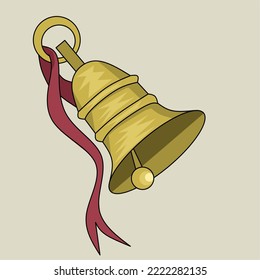 Icon-Glocke-Design, einfaches Icon-Design mit elegantem Konzept