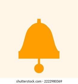 Icon-Glocke-Design, einfache Ikone mit elegantem Konzept, Icon für Ihr Design