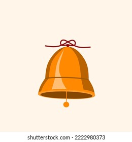 Diseño de campana de iconos, icono sencillo con concepto de elegancia, icono para su diseño