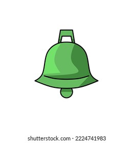 Diseño de campana de iconos, diseño de iconos sencillo con concepto de elegancia