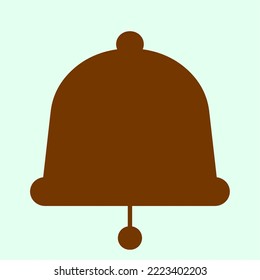 Icon bell design, simple icon for your design, elegance concept