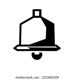 Icon bell design, simple icon for your design, elegance concept