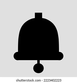 Icon bell design, simple icon for your design, elegance concept