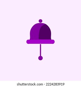 Icon bell design, simple icon for your design, elegance concept