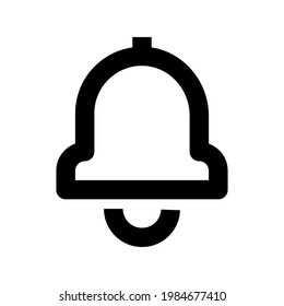 Icon Bell With Style Outline