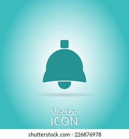 Icon bells on the background. Made in vector