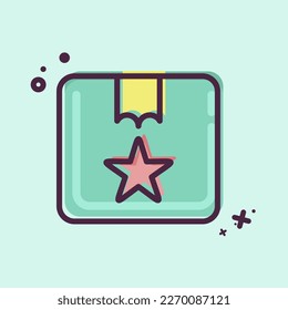 Icon Best Buy. related to Contactless symbol. MBE Style. simple design editable. simple illustration