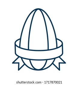 El icono del mejor kernel de girasol frito. Semilla de girasol envuelta en cinta. Plantilla para la publicidad de una nueva, mejor oferta, premio. Ilustración de línea delgada del contorno de la web vectorial con trazo editable.